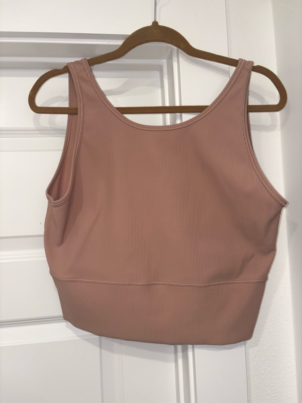 Lululemon Ribbed Cropped Tank Top
